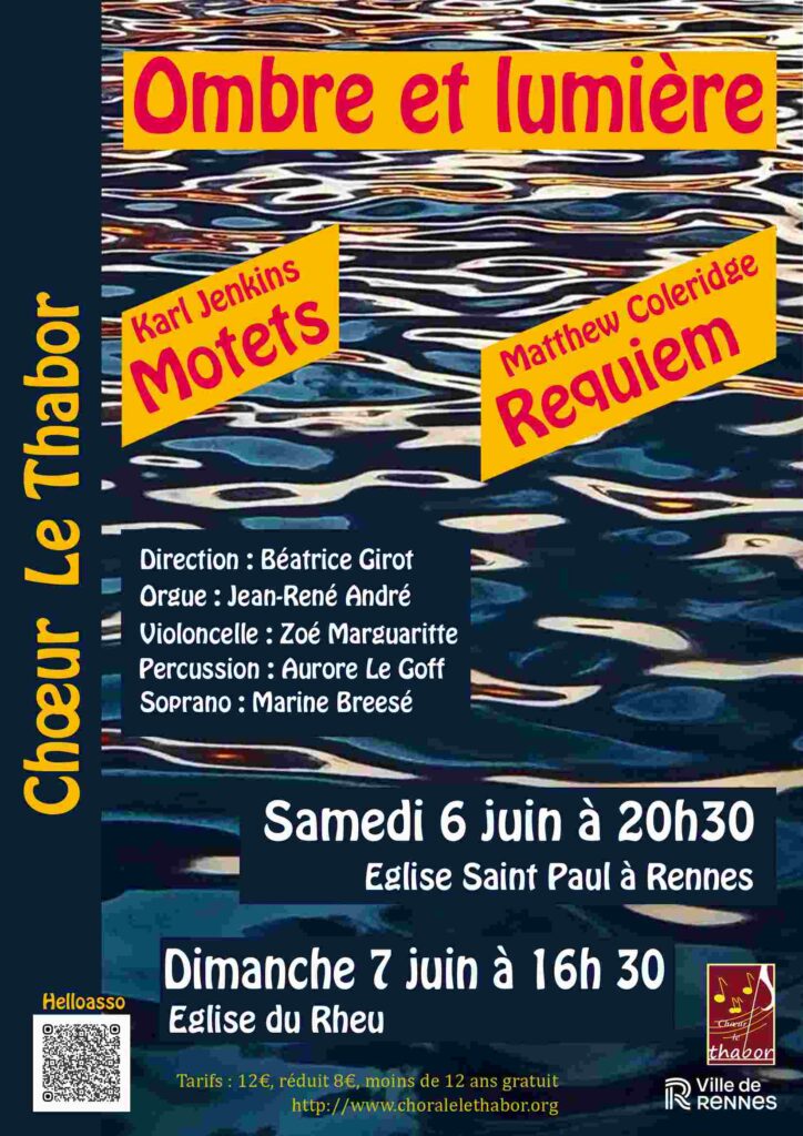 Affiche Concerts Le Thabor juin 2026